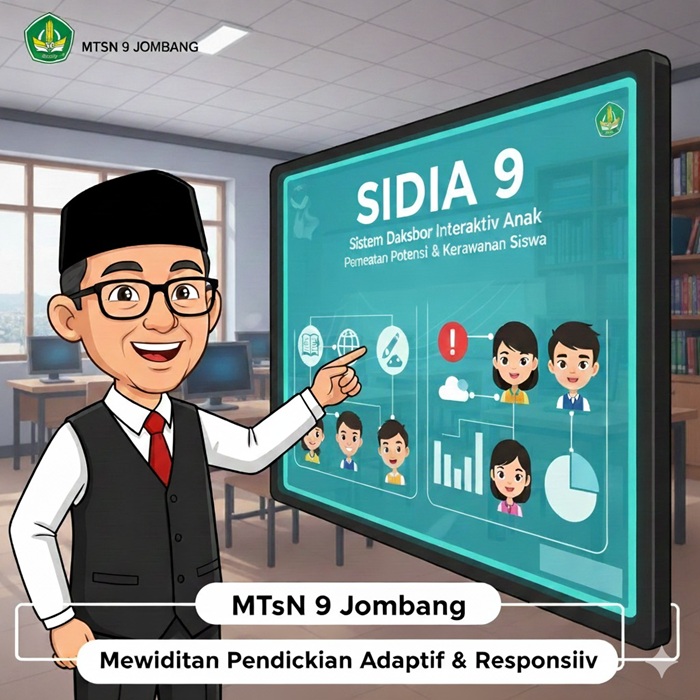 Ilustrasi SIDIA 9 MTsN 9 Jombang.