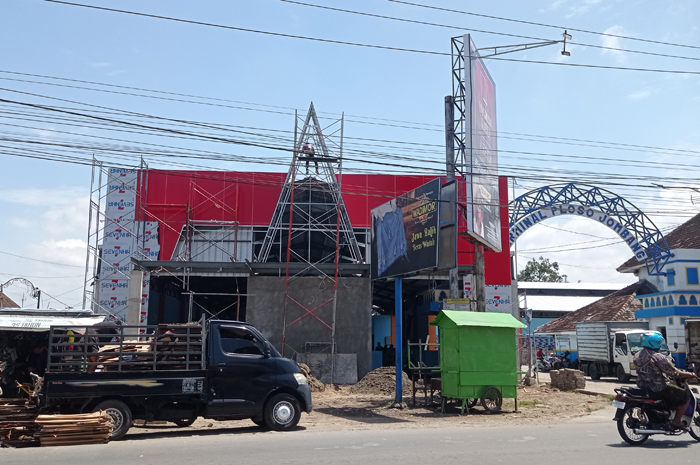 BARU: Pemkab tahun ini membangun Pasar Buah di kawasan Sub Terminal Ploso, Jombang.
