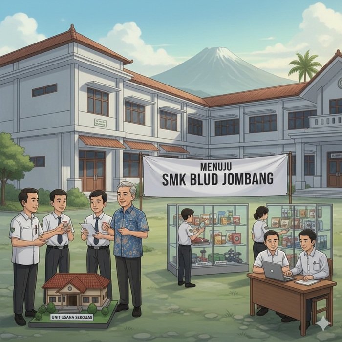 Ilustrasi SMK BLUD.