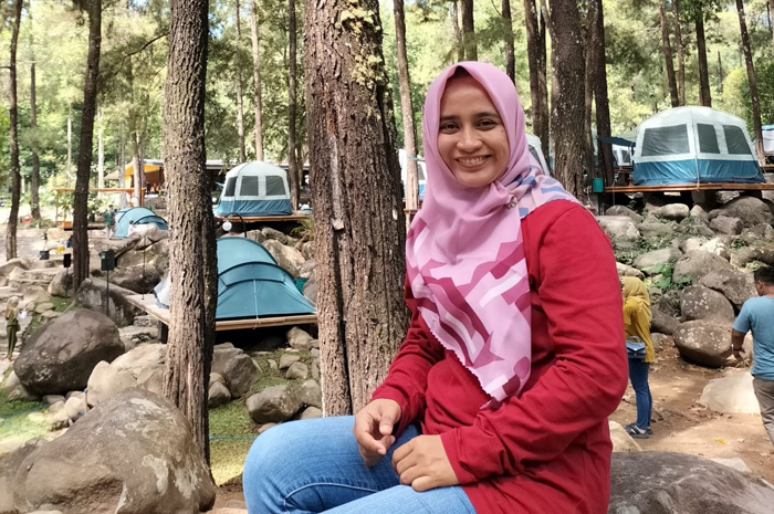 Kepala Divisi Kas dan Gaji Perumdam Tirta Kencana Kabupaten Jombang Heni Dwi Astutik.
