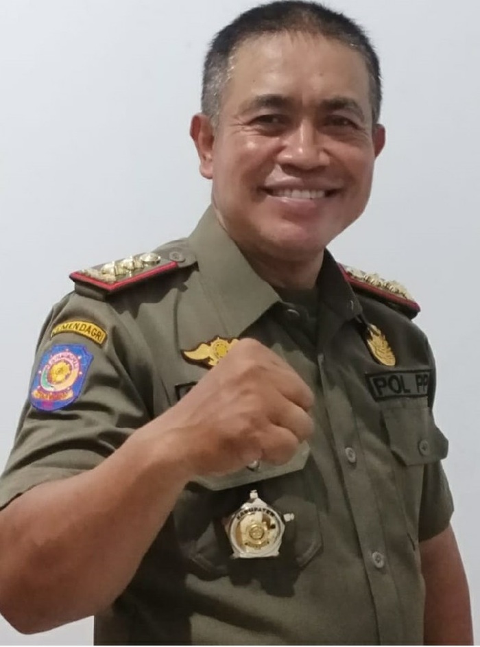 Kepala Satpol PP Jombang, Samsudi.