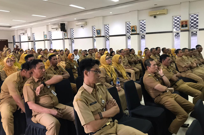 Kegiatan Penilaian Potensi dan Kompetensi ProASN 2025 yang digelar BKPSDM Jombang.