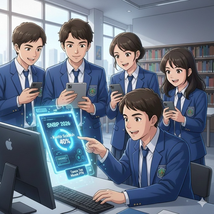 Ilustrasi SNBP 2026.