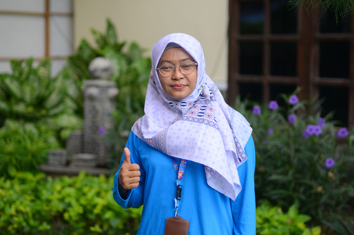 Ketua Himpaudi Kecamatan Jombang, Lutfiatun Nihriyah.