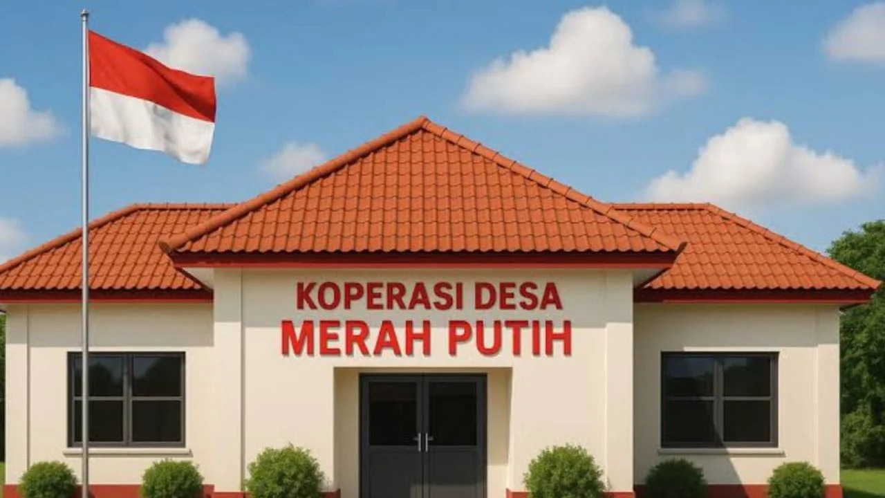 Ilustrasi koperasi desa merah putih