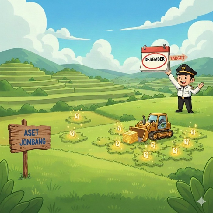 Ilustrasi aset Pemkab Jombang.