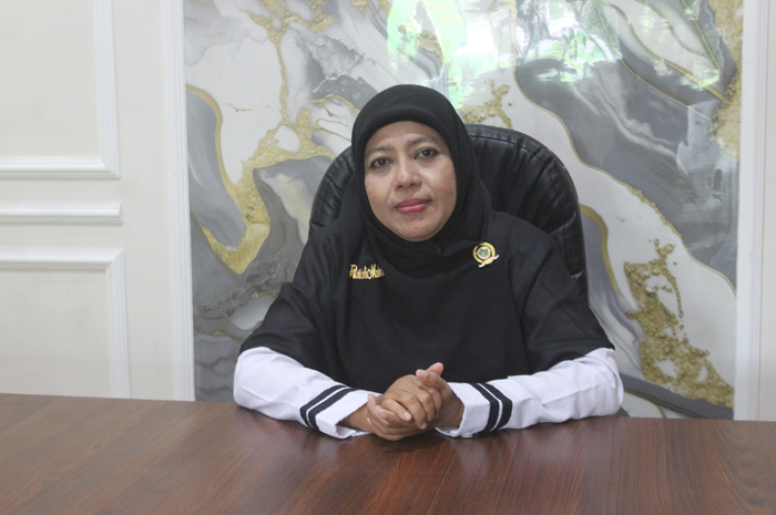 Fitriah Makkawi SPdi MPd salah satu guru MIN 1 Jombang