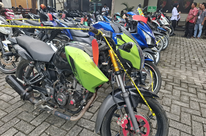 Tim Satgassus Curanmor Polres Jombang berhasil meringkus 17 pelaku pencurian kendaraan bermotor.