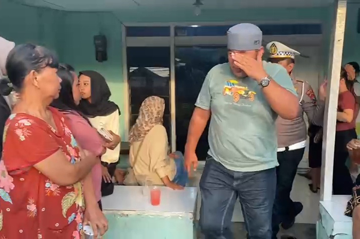 Abdul Majid, 53, sopir Toyota Avanza yang menabrak tujuh kendaraan di Jl KH Hasyim Asy&rsquo;ari Dusun Parimono, DesaPlandi, Kecamatan Jombang sebagai tersangka.