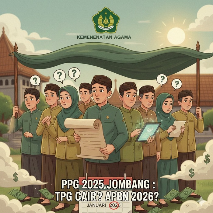 Ilustrasi TPG Guru Kemenag.