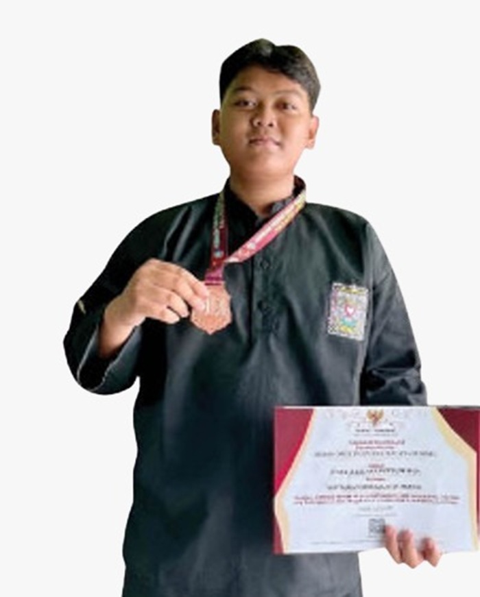 Jesson Ofellino Putra Perdana Kusuma, Kelas 9-A SMP Taman Dewasa Mojoagung, Jombang