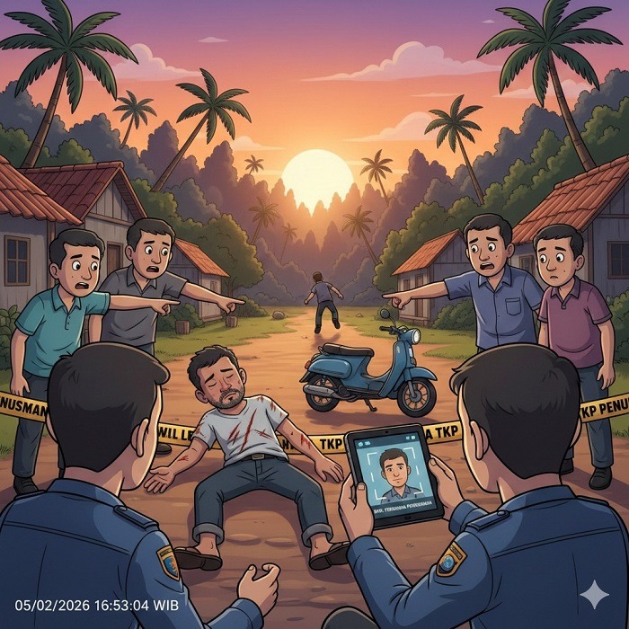 Ilustrasi debt collector pinjol menjadi sasaran penyerangan orang tak dikenal.
