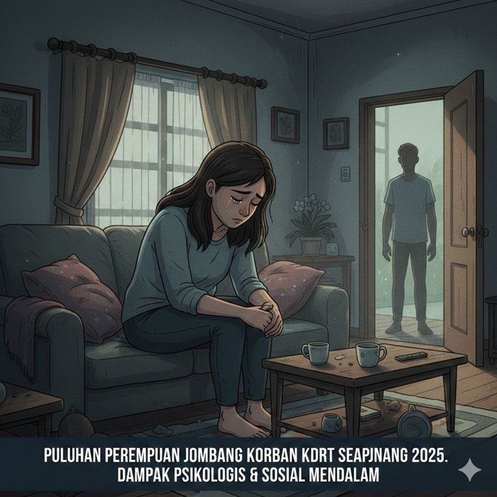 Ilustrasi KDRT.