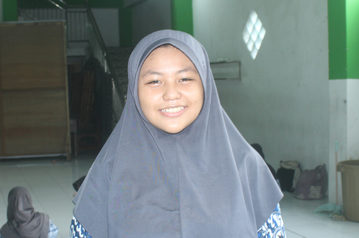 Fajriyah Putri Maulia, Kelas 7-PQ 2 MTs Perguruan Mu&rsquo;allimat Cukir, Jombang