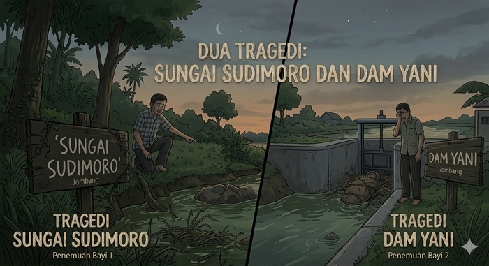 Ilustrasi penemuan bayi.