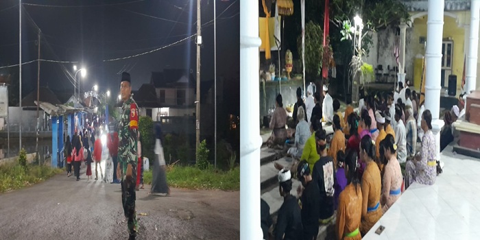 Lebaran dan Nyepi di Dusun Ngepeh, Desa Rejoagung, Ngoro, Jombang.
