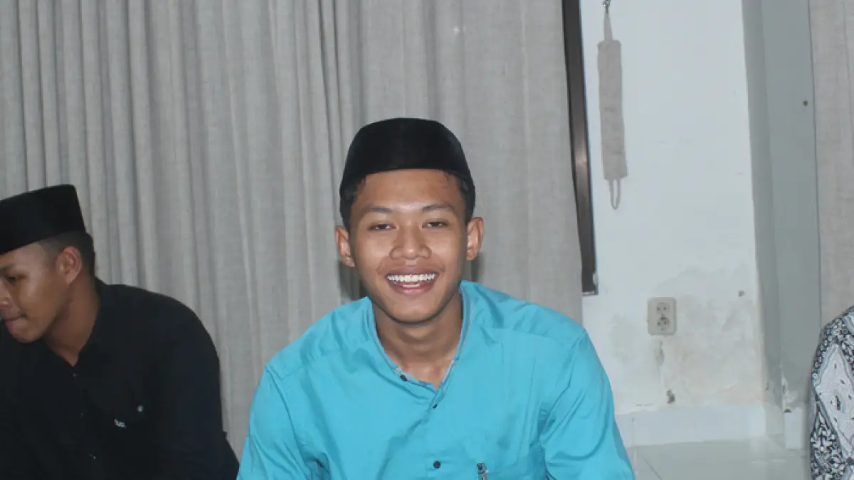 Ravi Ainur Rochman, santri PP Al-Madienah Denanyar, Jombang.