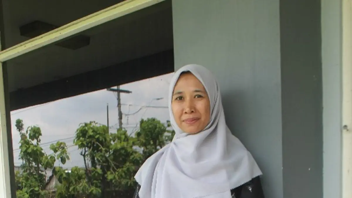 Siti Thoifah SPd, Koordinator Ummi MIN 1 Jombang. (Wenny Rosalina/Radar Jombang)