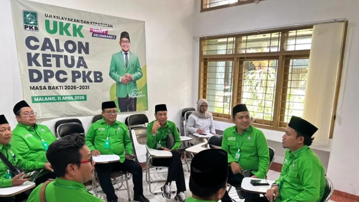 Tes UKK bagi calon Ketua DPC PKB Jombang.