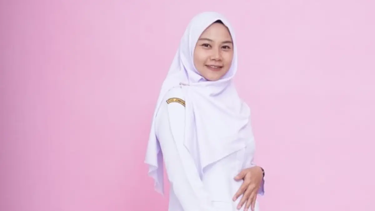 Nungki Eka Permata Sari AMdFt, fisioterapis RSUD Kabupaten Jombang.