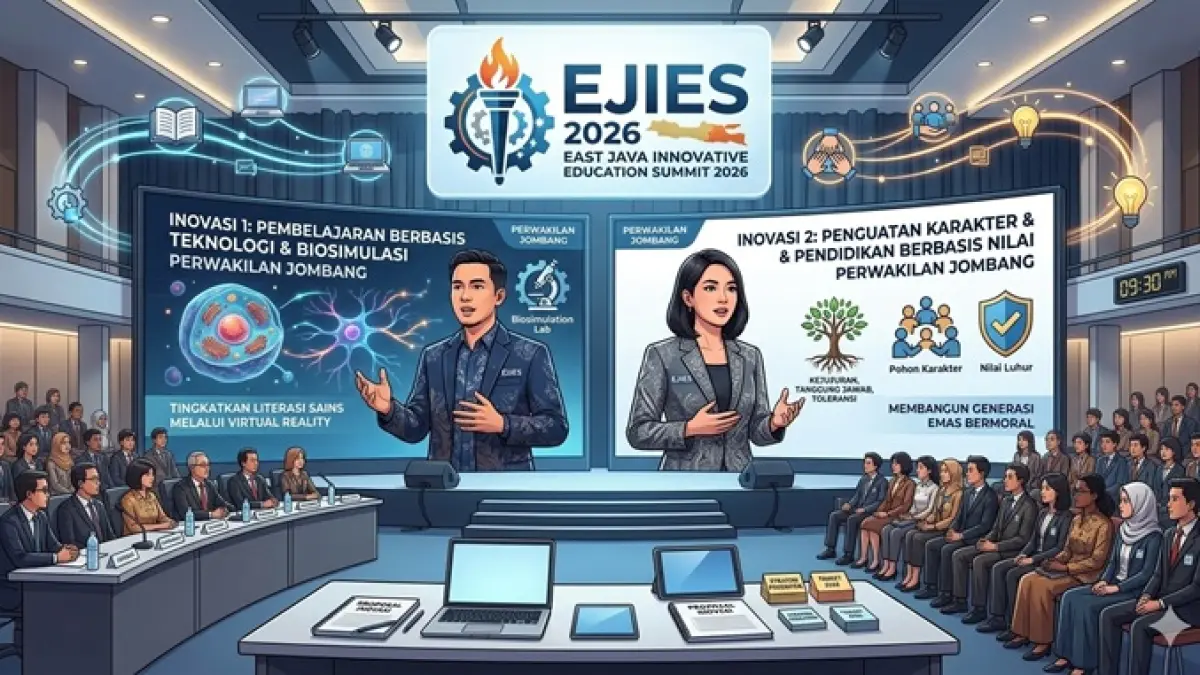 Ilustrasi EJIES 2026. (Ainul Hafidz/AI/Radar Jombang)