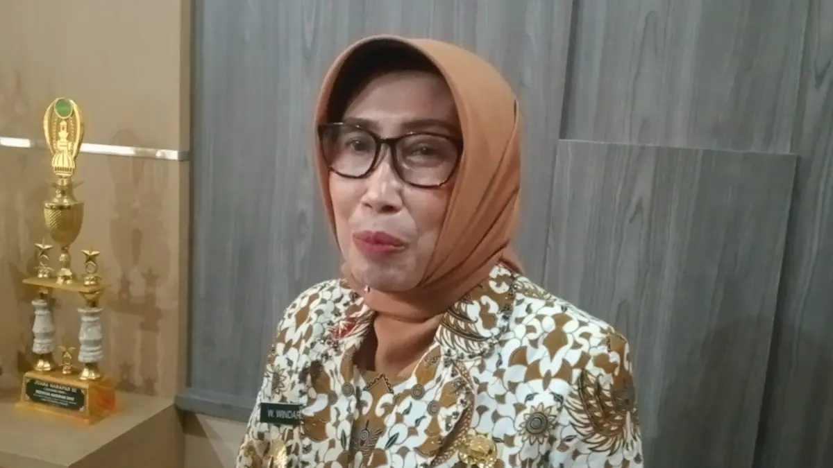 Kepala Dinas P dan K Jombang, Wor Windari. (Anggi Fridianto/Radar Jombang)