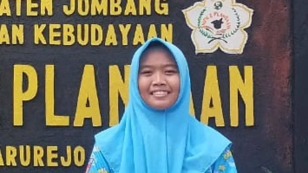 Zunaini Miftakhul Jannah, Kelas 8-A SMPN 2 Plandaan