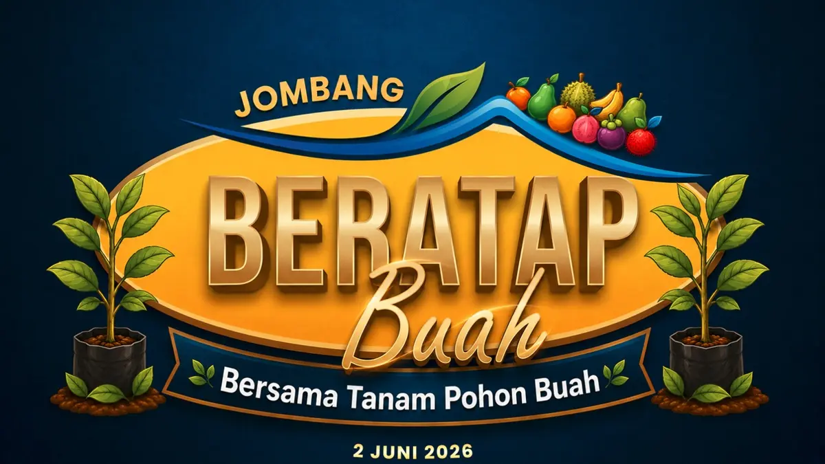 Jombang Beratap Buah. (Radar Jombang)