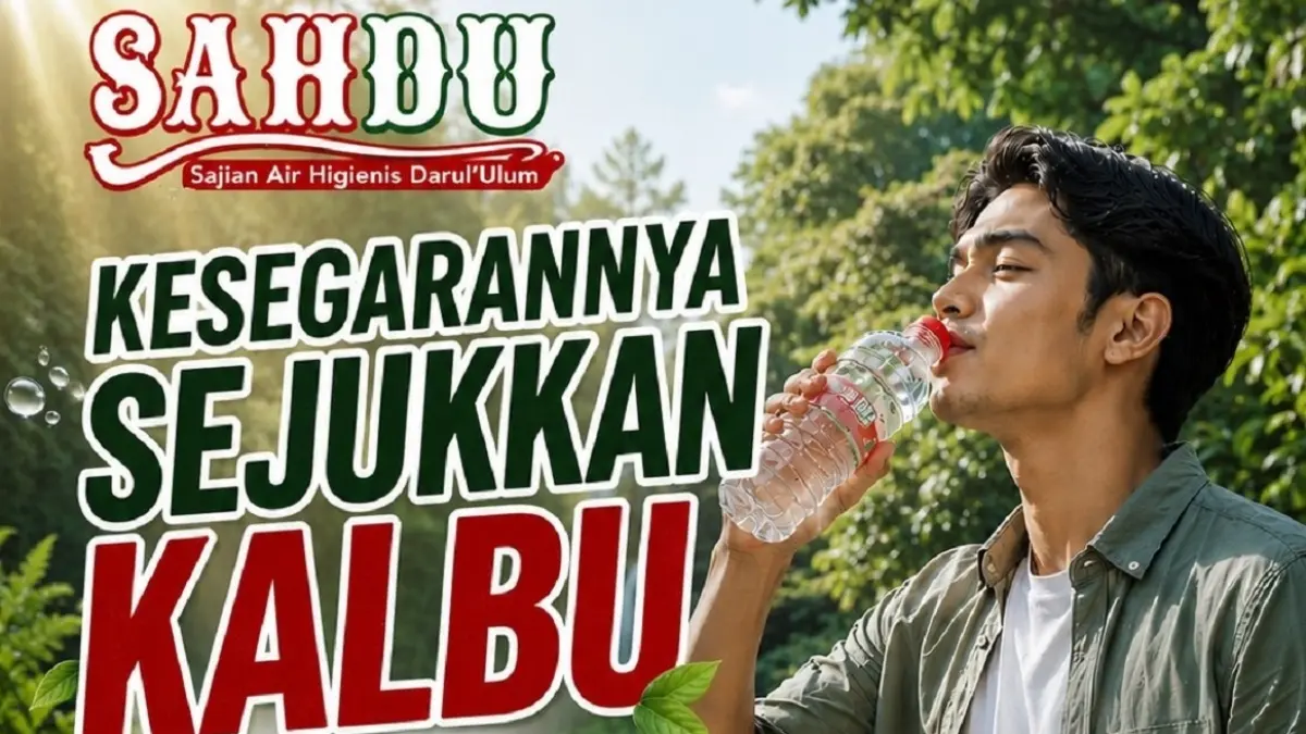 Pondok Pesantren Darul Ulum (PPDU) Rejoso, Peterongan, Jombang resmi me-launching produk air mineral kemasan Sahdu (Sajian Air Higienis Darul Ulum), Kamis (28/5).