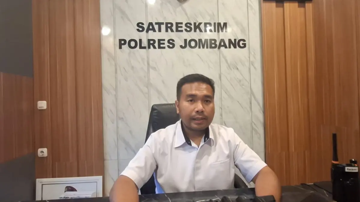 Kasatreskrim Polres Jombang AKP Dimas Robin Alexander. (Achmad RW/Radar Jombang)