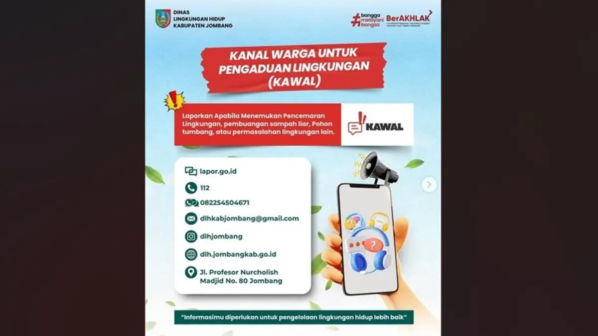 Program Kawal milik DLH Jombang.