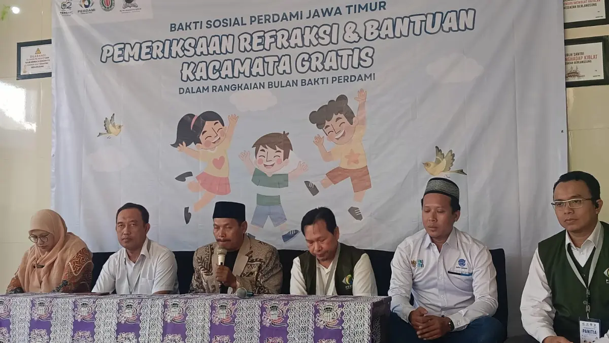 Perhimpunan Dokter Spesialis Mata Indonesia (Perdami) Cabang Jawa Timur terus memperluas akses layanan kesehatan mata melalui Bulan Bakti PERDAMI Jawa Timur 2026.