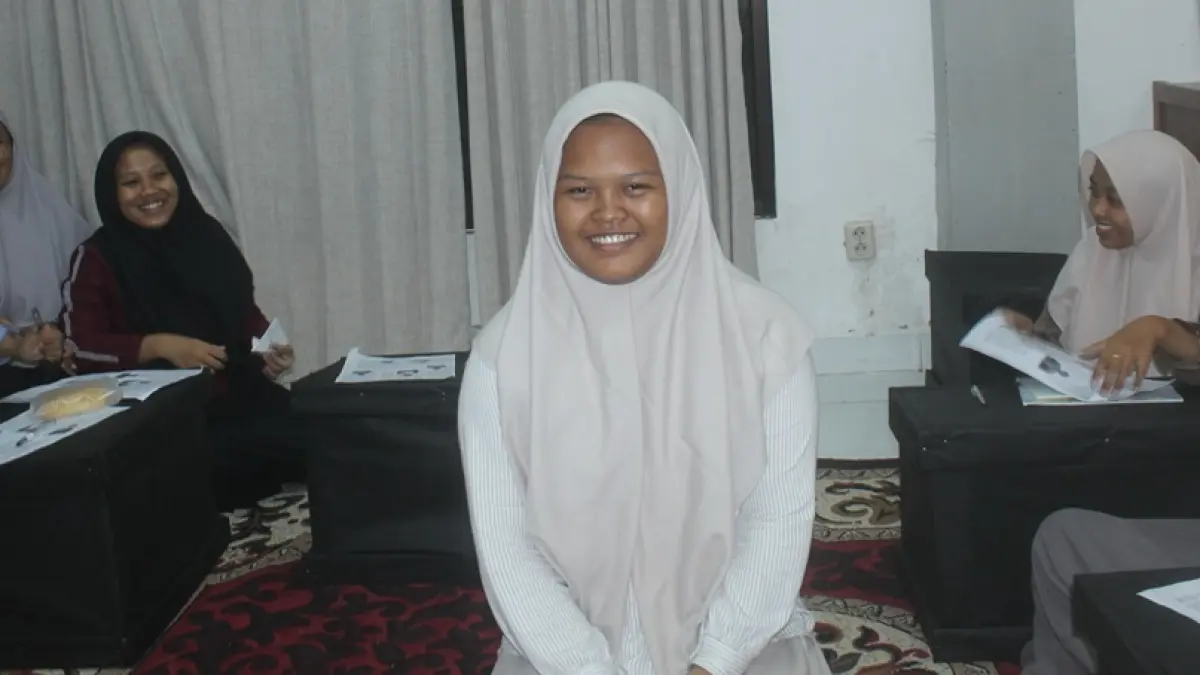 Selikha Dhoa, Santriwati PP Al-Madienah, Denanyar, Jombang.