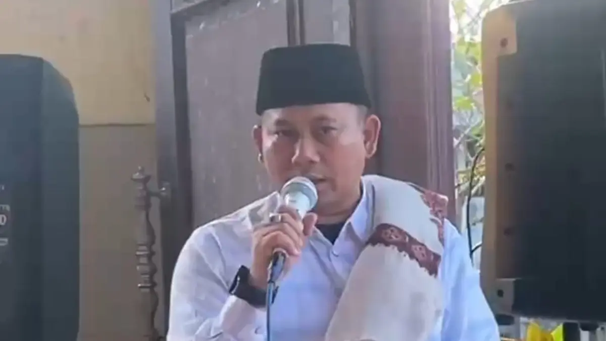 Pengasuh PP Al Maliki 2 Bahrul Ulum Tambakberas, Jombang, KH M Syifa’ Malik MPd. (Rojiful Mamduh/Radar Jombang)