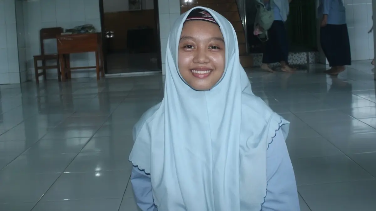 Rahma Azelia Alfatian, Kelas 9 PQ-1 MTs Perguruan Muallimat Cukir, Jombang.