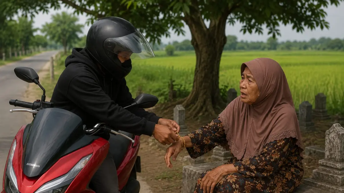 Ilustrasi gendam. (Achmad RW/AI/Radar Jombang)