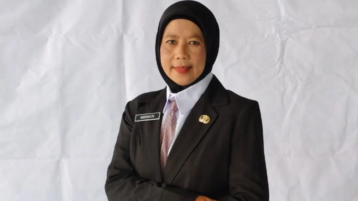Hindun MPd, Kepala MTsN 8 Jombang. (Wenny Rosalina/Radar Jombang)