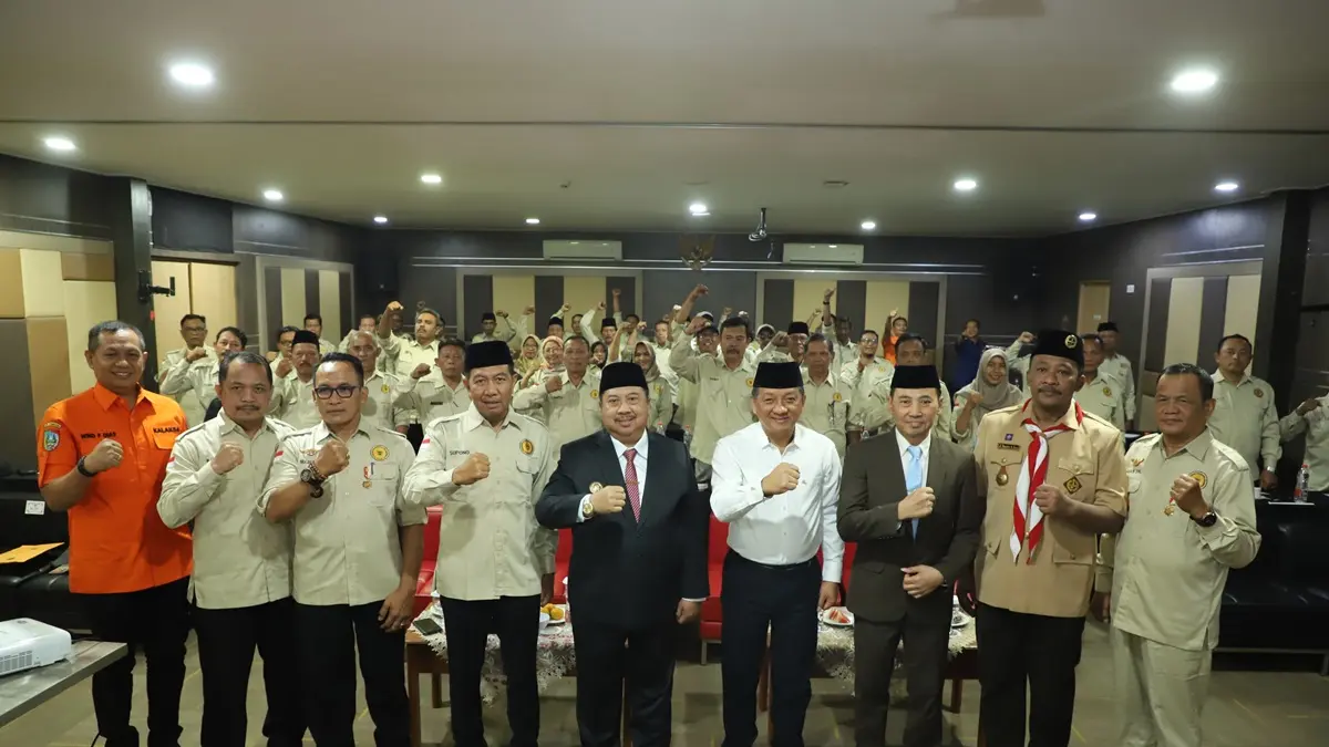 SATU KOMANDO: Pembukaan Rakerda PKDI Jombang di Green Red Hotel Syariah Jombang, Jumat (14/8) pagi. (Dwi Aris/Radar Jombang)