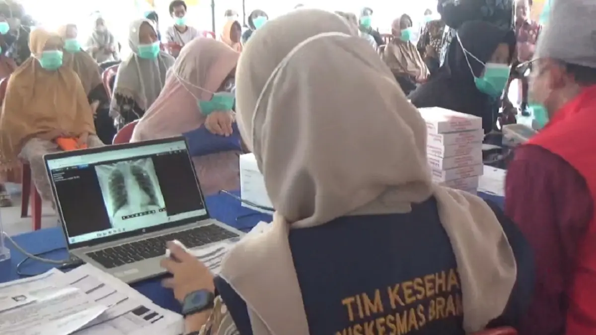 Dinas Kesehatan (Dinkes) Jombang menggelar mobile skrining sejak April hingga Agustus. (Achmad RW/Radar Jombang)
