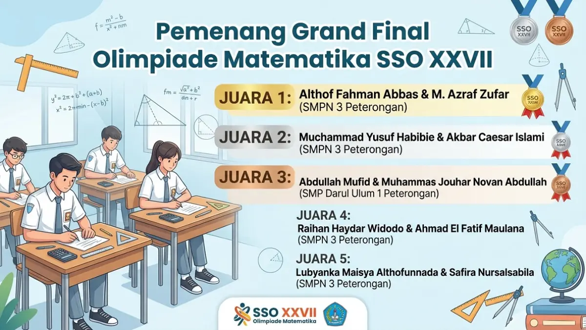 Juara SSO. (Ainul Hafidz/AI/Radar Jombang)
