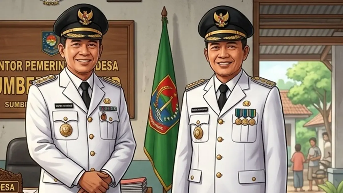 Ilustrasi kades (kepala desa). (Ainul Hafidz/AI/Radar Jombang)