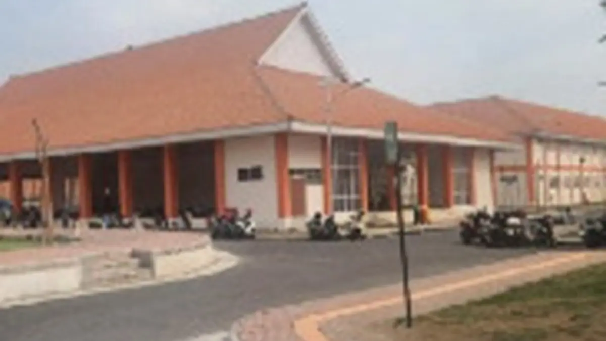 MEGAH: Gedung Sekolah Rakyat Terintegrasi 1 Jombang. (IST)