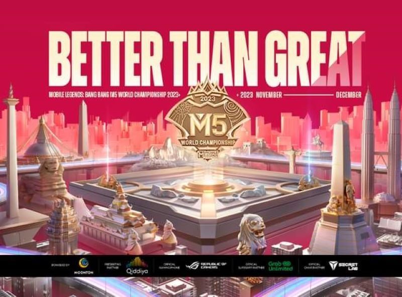 M5 World Championship 2023. (facebook/@Mobile Legends Esports)