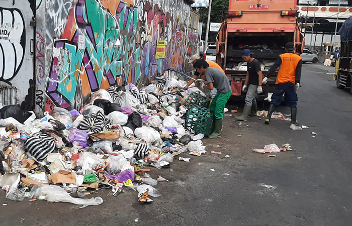 Titik pembuangan sampah liar Remujung dan tiga pembuangnya yang jalani sidang Tipiring.Satpol PP Kota Jogja untuk Radar Jogja