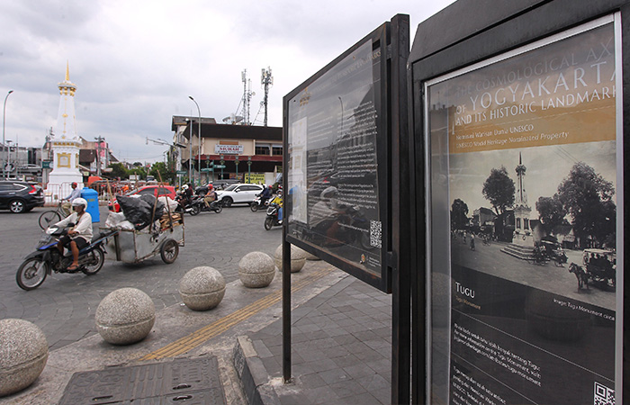 Tugu Jogja.GUNTUR AGA TIRTANA/RADAR JOGJA