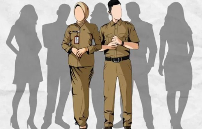Ilustrasi pegawai negeri sipil. (Jawa Pos)