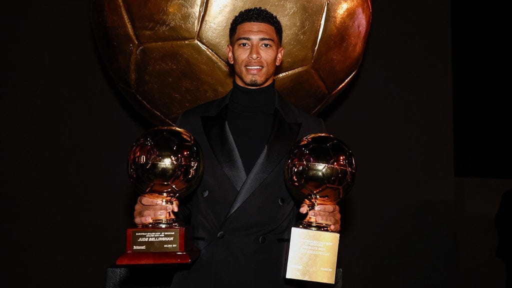 JOS: Bellingham sang anak emas tahun 2023.(dok Real Madrid)