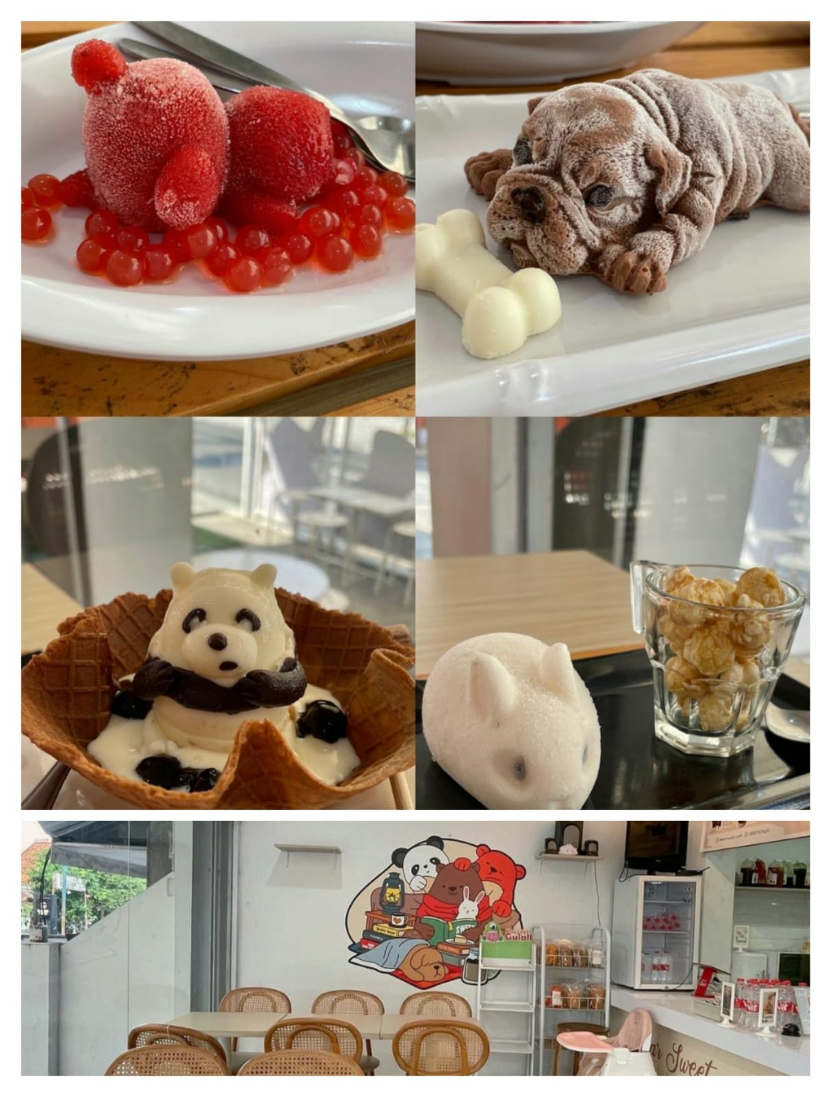 Instagram @dearsweet_jogja (Suasana dan menu dearsweet jogja)