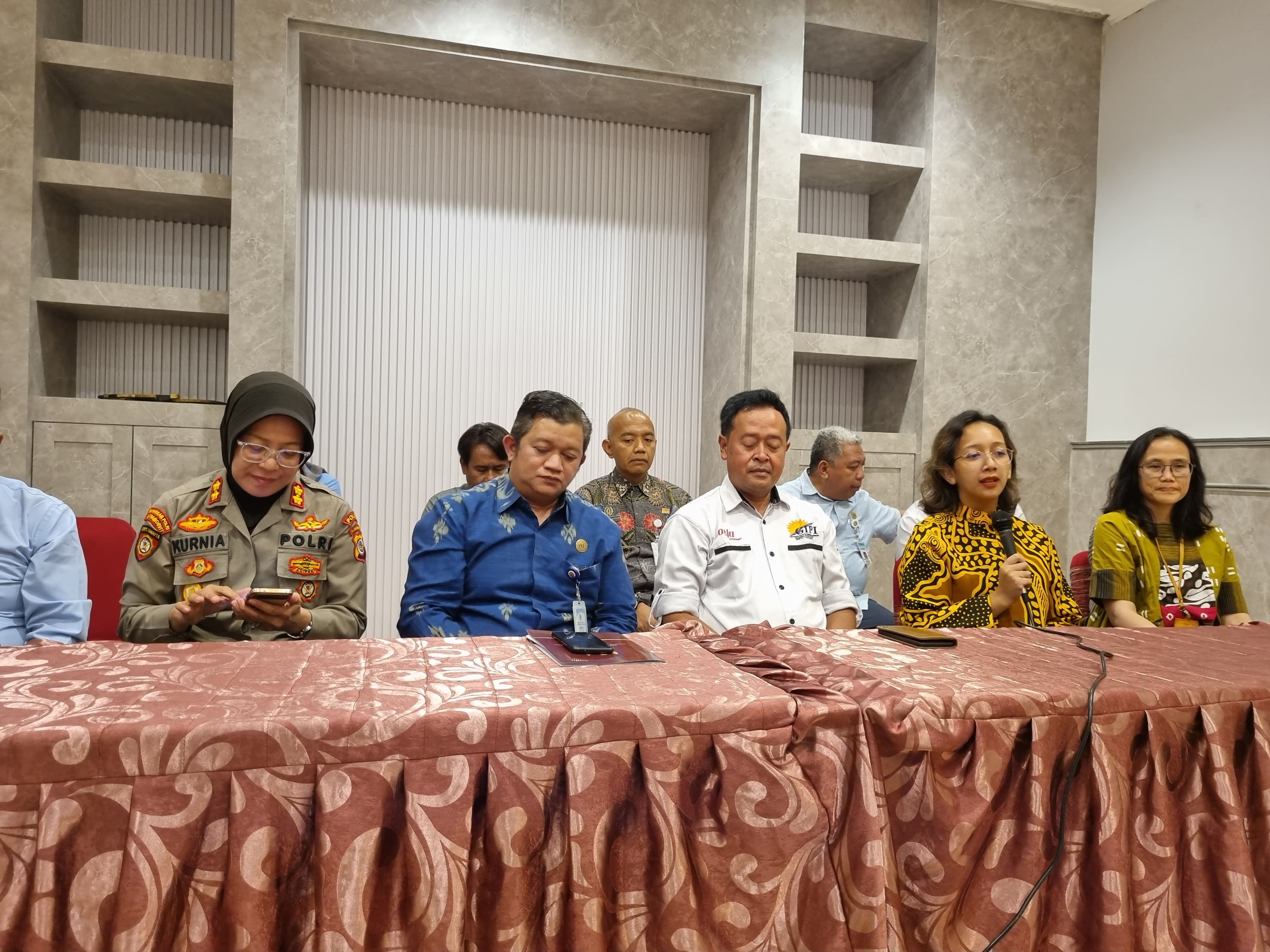 RAKERDA: Segenap pejabat struktural dan pelaku industri pariwisata saat menghadiri Rakerda GIPI 2023 yang berlangsung di Taman Pintar Jogja.