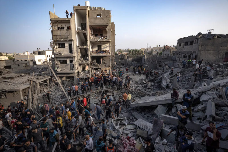 Kondisi Gaza Palestina pasca 30 bulan mendapatkan penyerangan dari Israel.